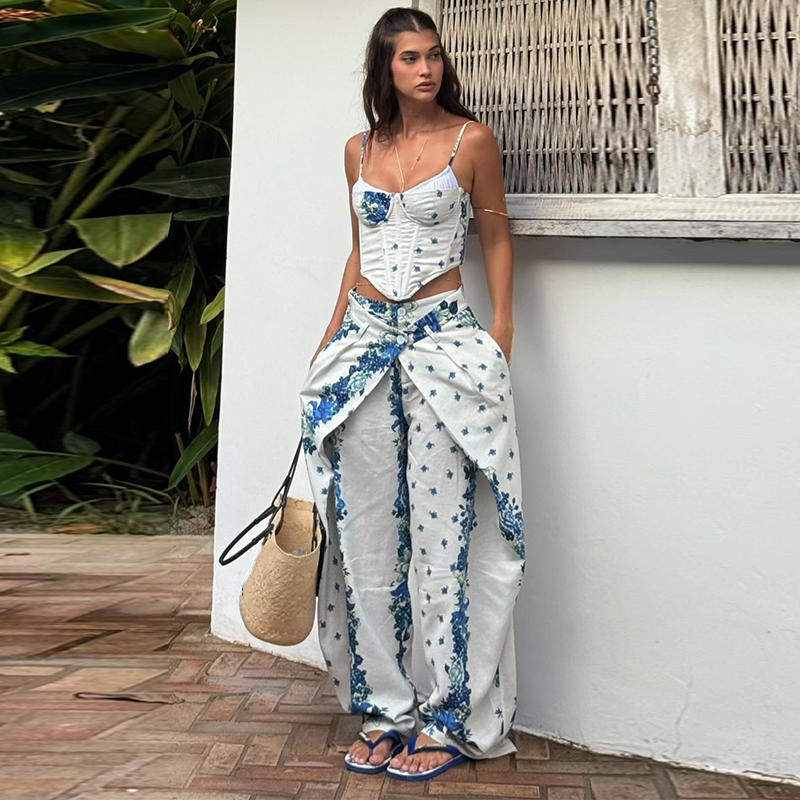 Ensemble 2 Pièces Sexy Imprimé - Romper Floral Print avis et prix