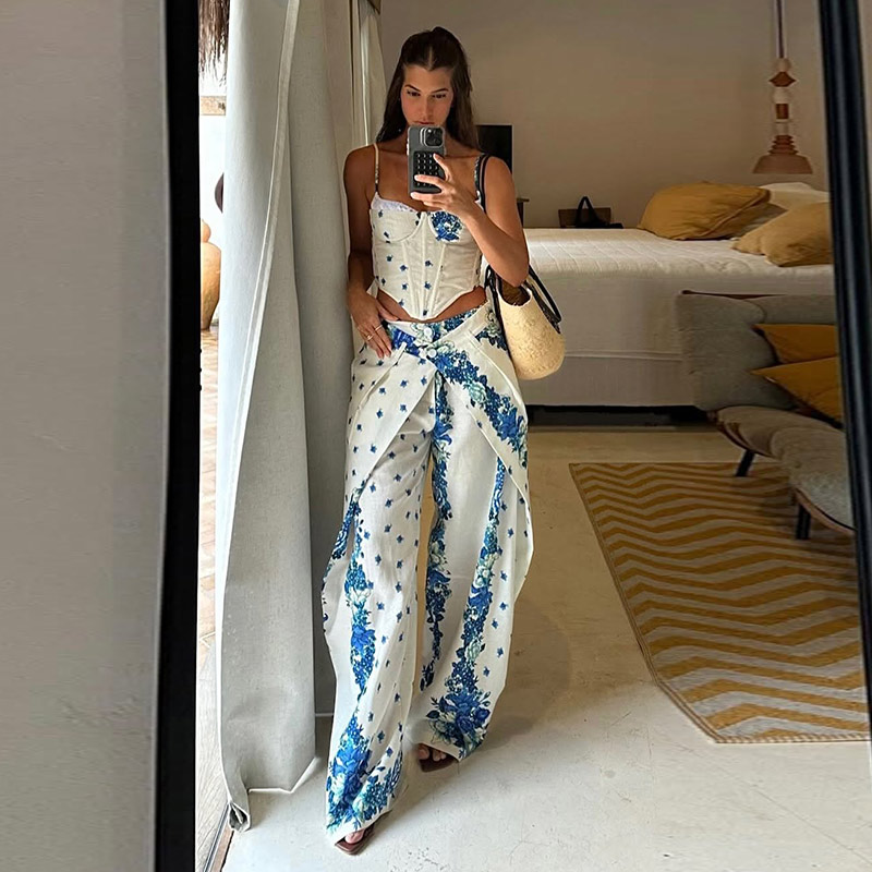 Ensemble 2 Pièces Sexy Imprimé - Romper Floral Print avis et prix