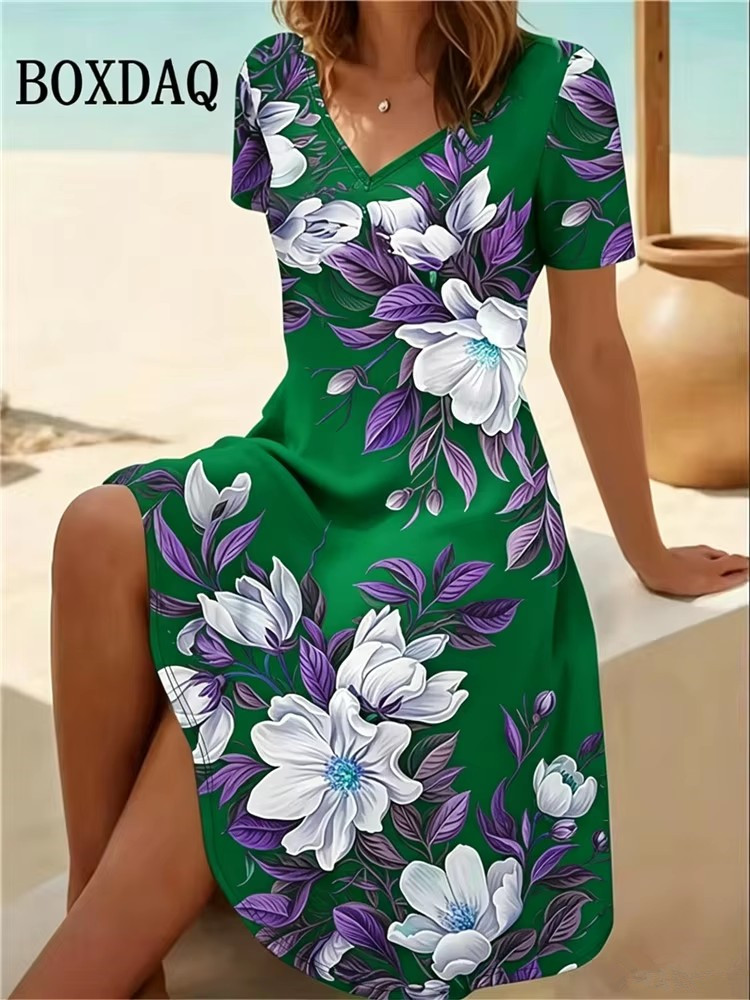 Robes pour femmes grande taill - Romper Floral Print avis et prix