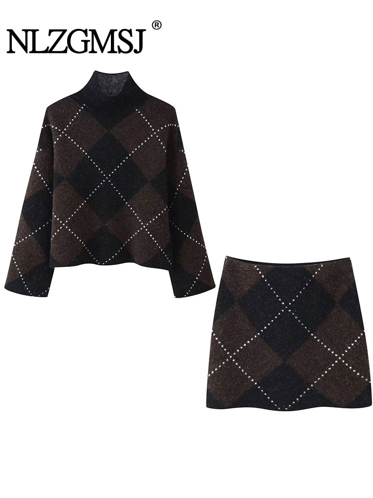 NLZGMSJ femmes tricoté ensembl - Crop Top Crochet avis et prix