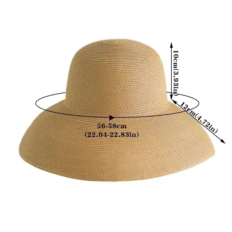 Chapeau de paille de plage d'é - Hat Floppy Wide avis et prix