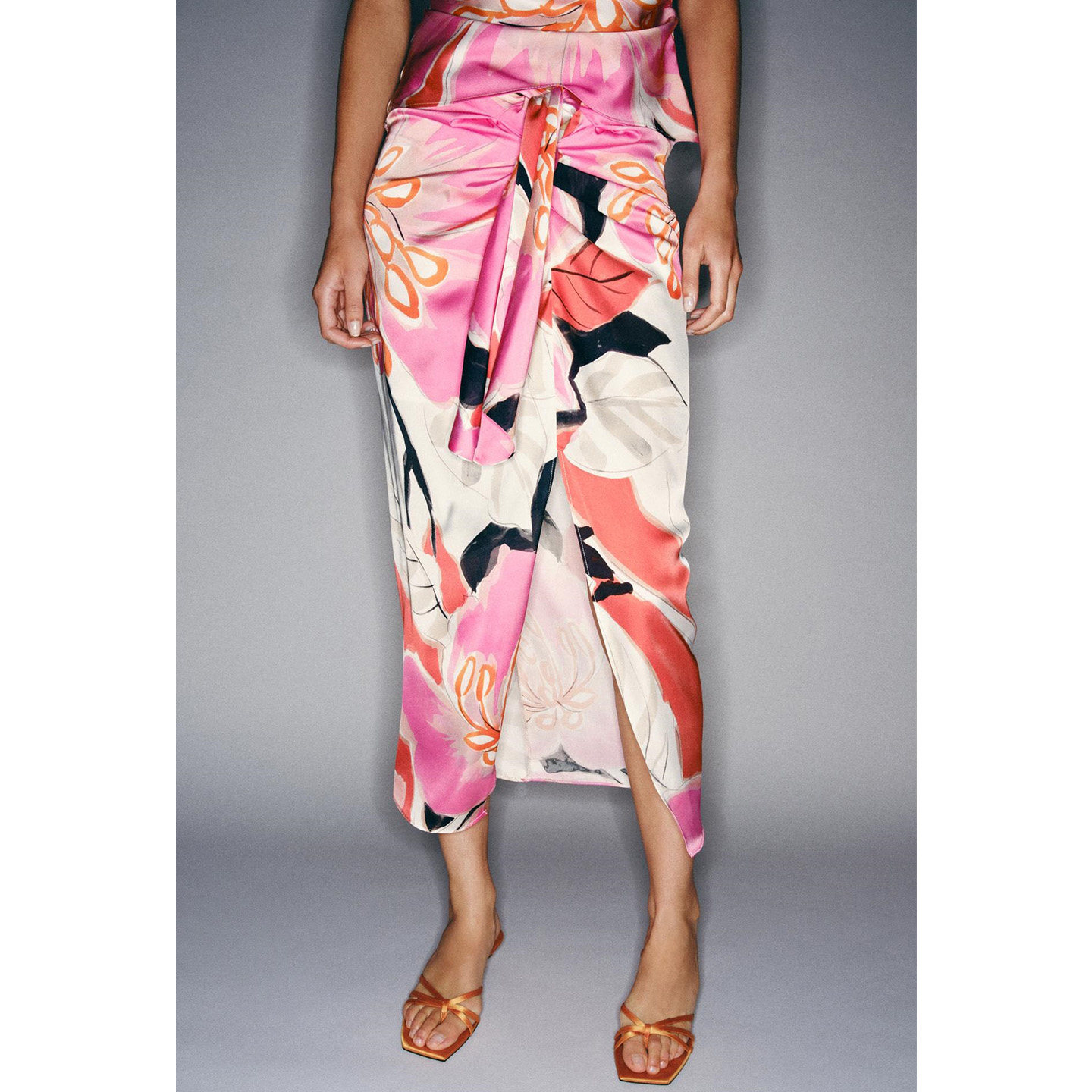 Ensemble pour femmes : jupe mi - Midi Skirt Floral avis et prix