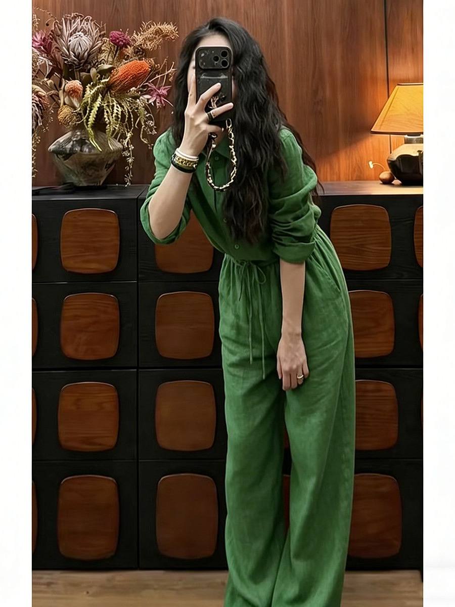 Ensemble deux pièces chemise e - Linen Pant Wide avis et prix